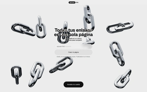 Web de agrupa.link (Producto propio · Desarrollo full stack) por Pedro Gris